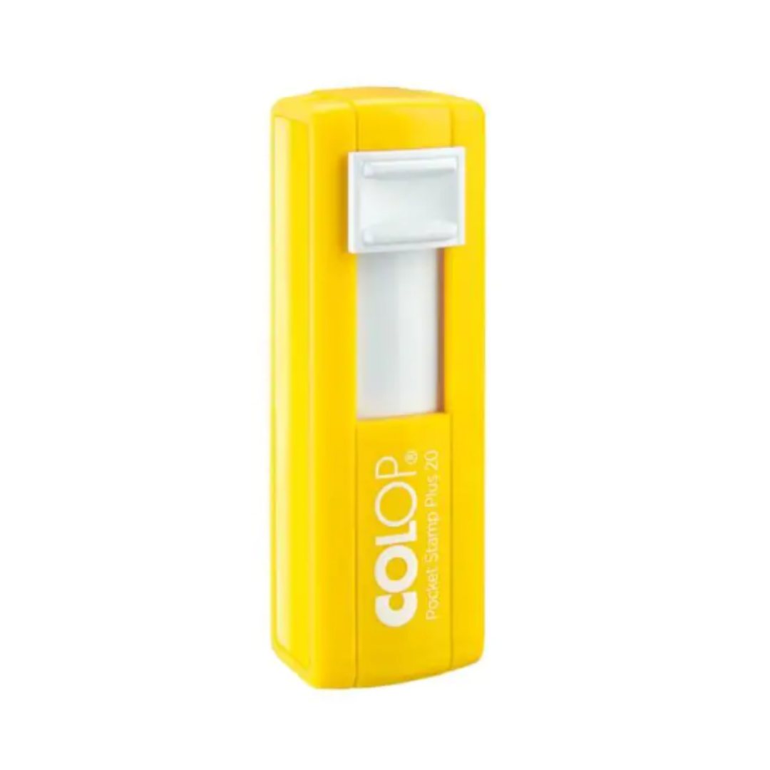 Pocket Stamp Plus 20 Amarillo