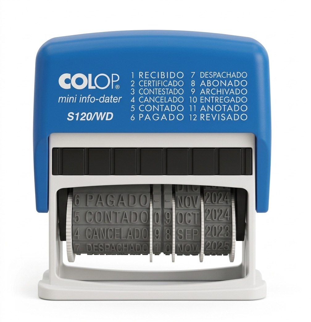 Fechador Minidater S120 Textos